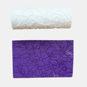 Rollo Texturizador Flores 6