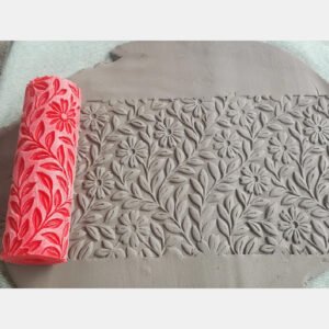 Rollo Texturizador Flores 9